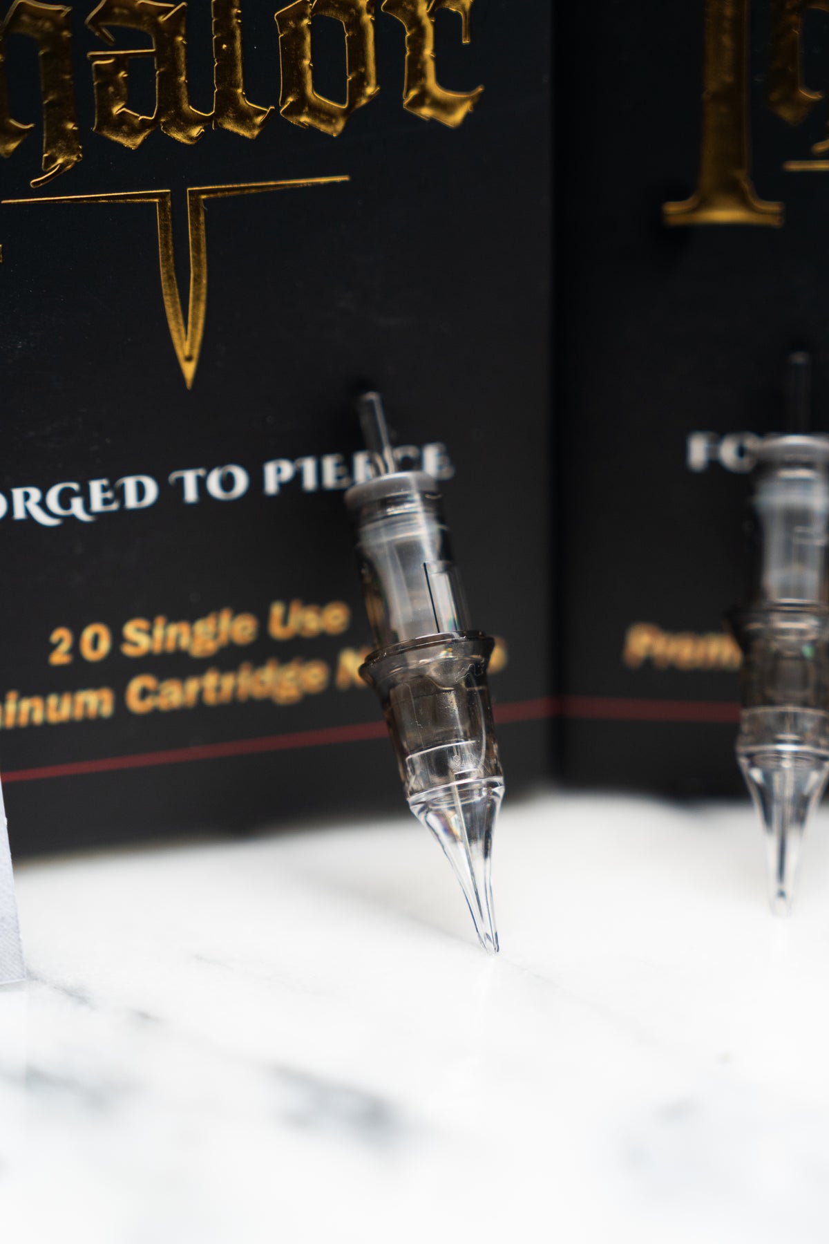 Inferno-Ink Thalor Standard Round Liner Tattoo Cartridge Needles – Box of 20