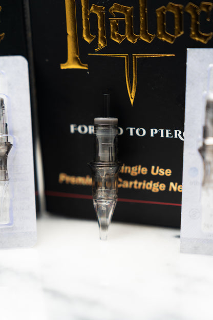 Inferno-Ink Thalor Bugpin Round Shader Tattoo Cartridge Needles – Box of 20