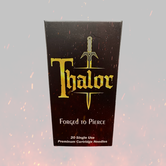 Inferno-Ink Thalor Bugpin Round Liner Tattoo Cartridge Needles - Box of 20